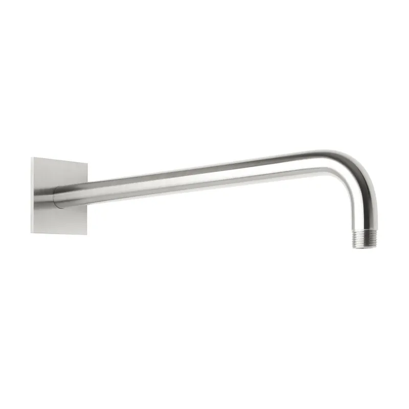 LIVING SPA Wandarm 420mm 70 eckig gewinkelt Edelstahl