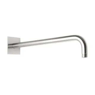 LIVING SPA Wandarm 420mm 70 eckig gewinkelt Edelstahl