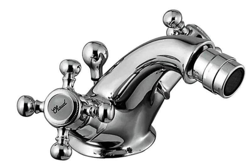 ANAIS Bidet-Einlochbatterie mit Ablauf Chrom