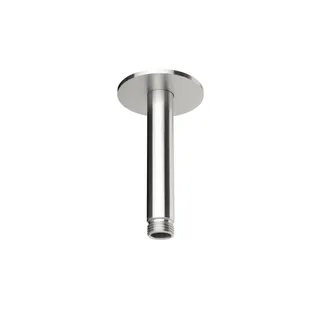 LIVING SPA Deckenarm 100mm 70 rund Edelstahl