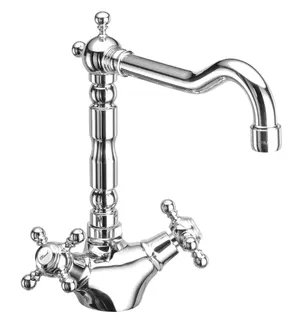 ANAIS CLASSIC Spültisch-Einlochbatt Chrom-Gold