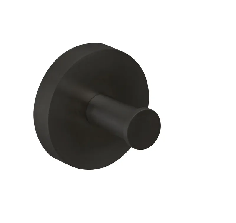 LIVING Handtuchhaken 32mm Schwarz matt