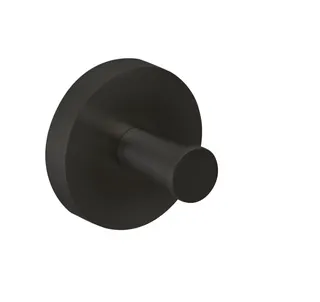 LIVING Handtuchhaken 32mm Schwarz matt