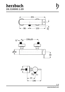DEEP iX Brausebatterie Aufputz Edelstahl – Bild 2