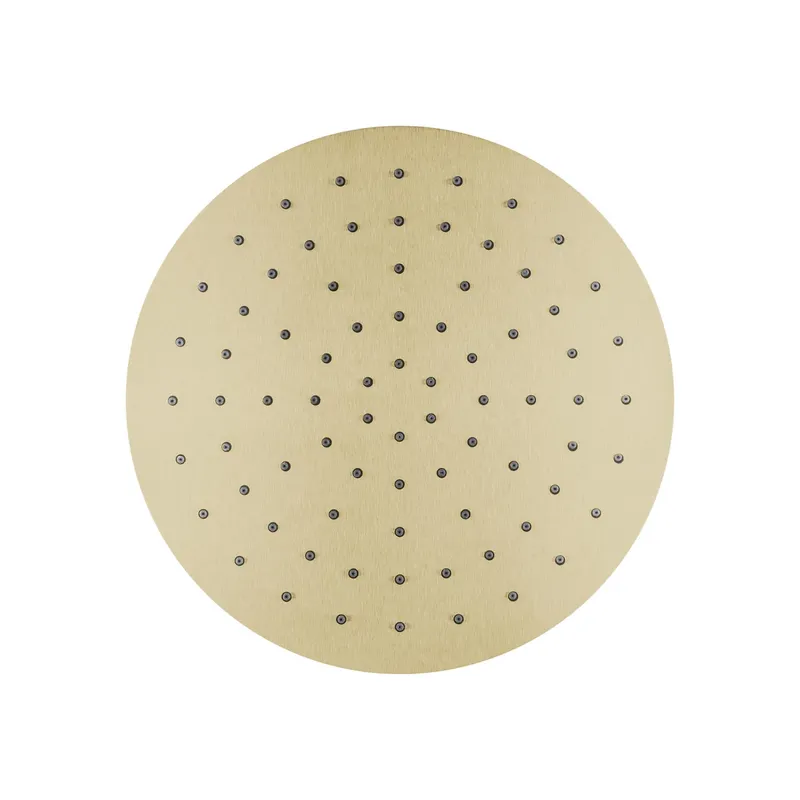 LIVING SPA Regenbrause 250mm Brass Steel