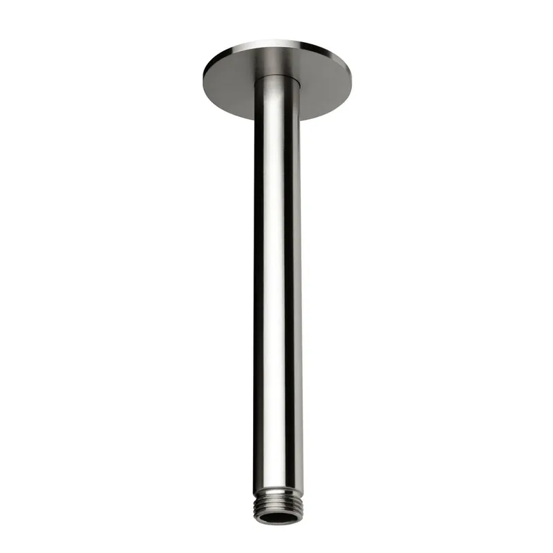 LIVING SPA Deckenarm 200mm 70 rund Edelstahl
