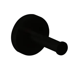 LIVING Handtuchhaken 62mm Schwarz matt