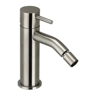 DEEP iX Bidet-Einlochbatterie mit Ablauf Edelstahl