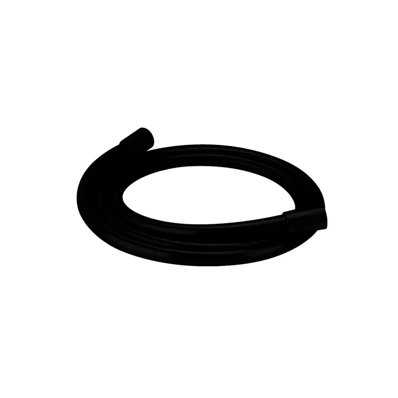 LIVING SPA Brauseschlauch Kunststoff 1500mm Schwarz matt