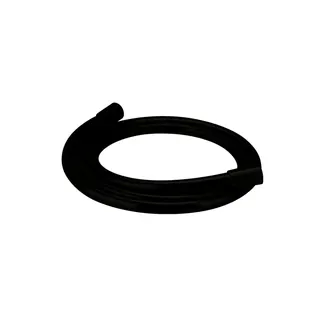 LIVING SPA Brauseschlauch Kunststoff 1500mm Schwarz matt