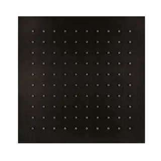 LIVING SPA Regenbrause 250x250mm Black Steel