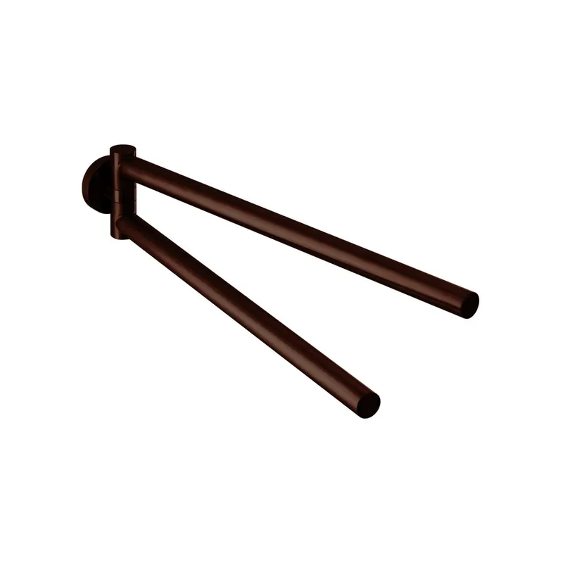 LIVING Handtuchhalter 340mm zweiteilig Copper Steel