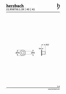 LOGIC XL Vario Ab-/Umstellventil Blende rund Griff rund Copper Steel – Bild 2