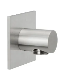LIVING SPA Anschlussbogen 70 eckig Edelstahl – Bild 1