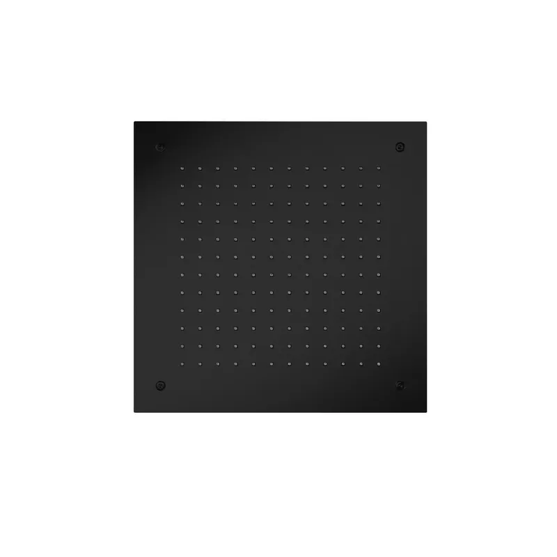 LIVING SPA Deckeneinbau-Regenbrause 500x500mm Schwarz matt