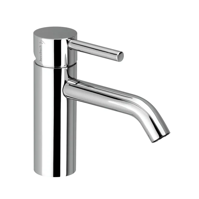 DEEP Waschtisch-Einlochbatterie M-Size 130mm mit Ablauf Chrom