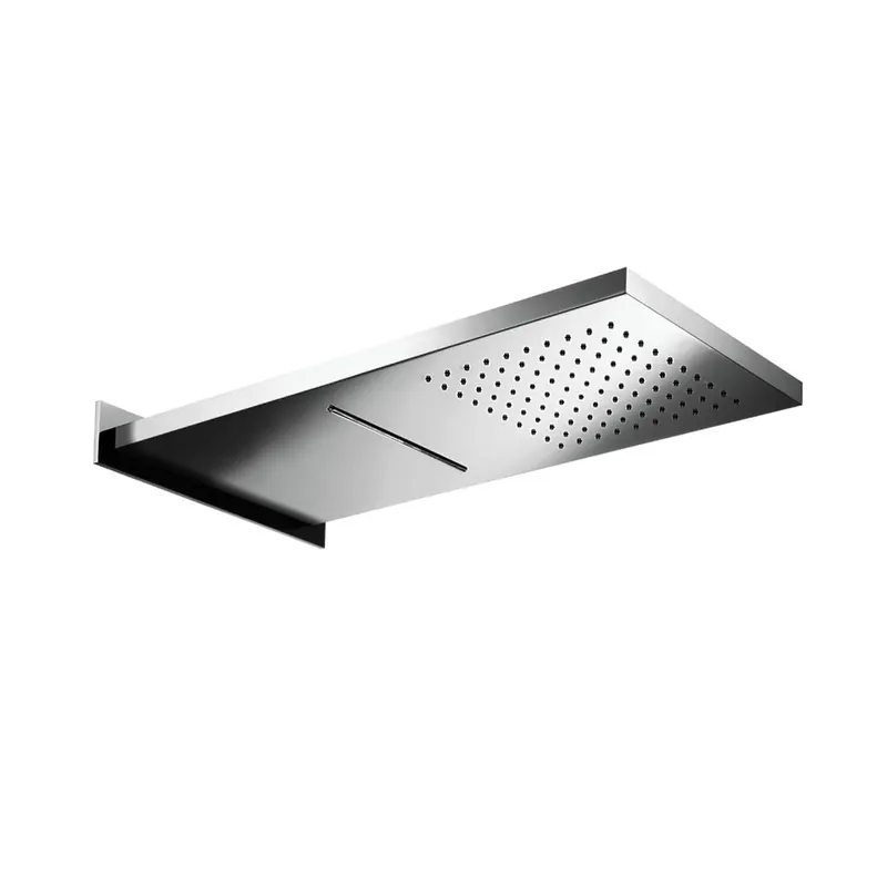 LIVING SPA Wand-Regenbrause 592x270mm Regen/Schwall poliert