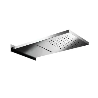 LIVING SPA Wand-Regenbrause 592x270mm Regen/Schwall poliert