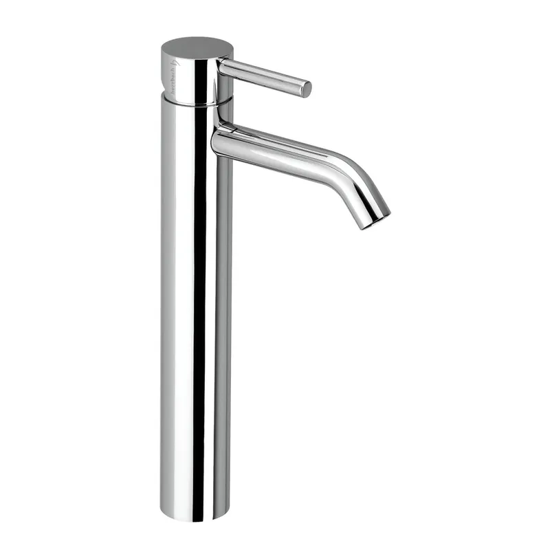 DEEP Waschtisch-Einlochbatterie XL-Size 130mm Schaft ohne Ablauf Chrom