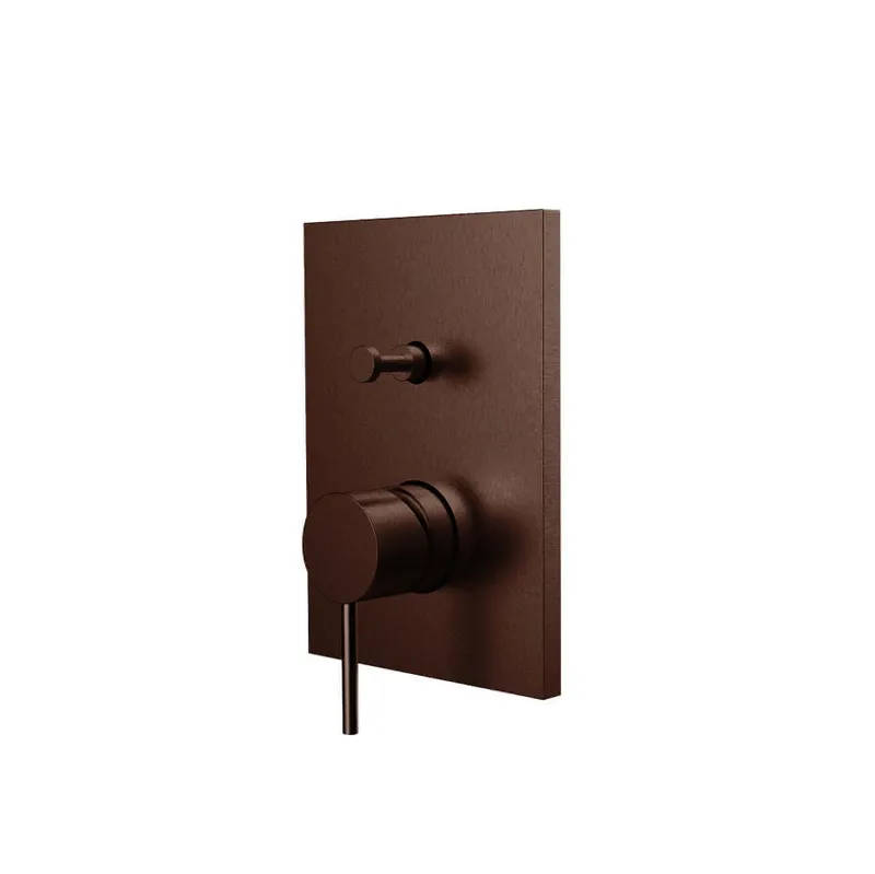 DESIGN iX PVD Wannenbatterie Farbset Copper Steel
