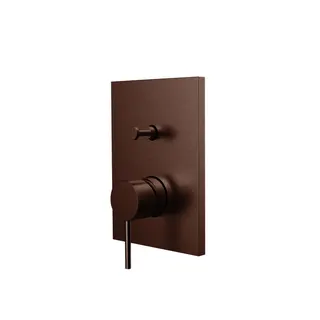 DESIGN iX PVD Wannenbatterie Farbset Copper Steel