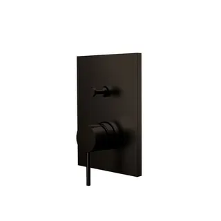 DESIGN iX PVD Wannenbatterie Farbset Black Steel