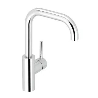 DEEP Waschtisch-Einlochbatterie L-Size Griff seitl. ohne Ablauf Chrom