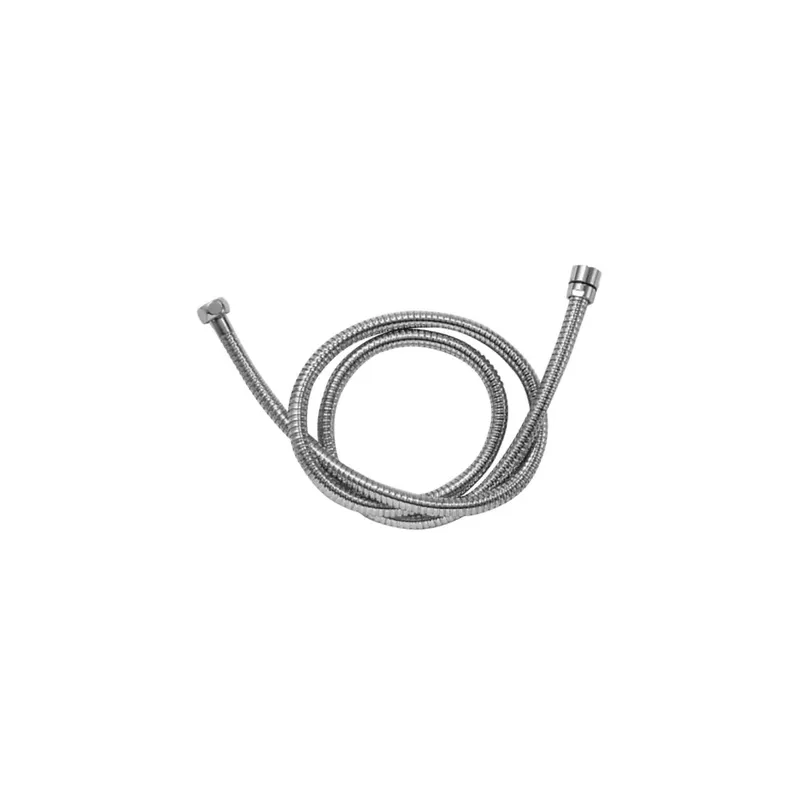 LIVING SPA Retro Brauseschlauch Metall-Agraff 1500mm Chrom