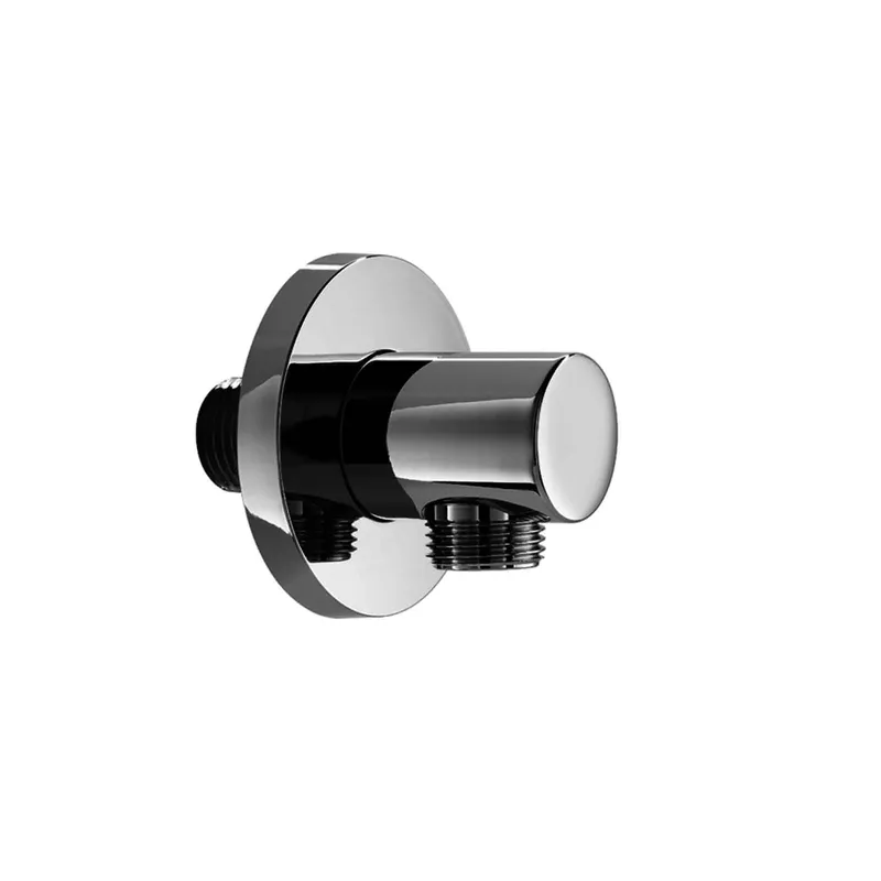 LIVING SPA Anschlussbogen rund Chrom