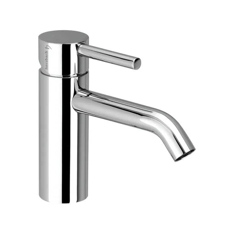 DEEP Waschtisch-Einlochbatterie S-Size 130mm mit Ablauf Chrom