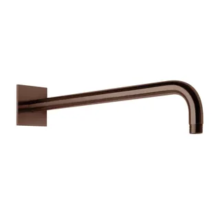LIVING SPA Wandarm 450mm 70 eckig gewinkelt Copper Steel