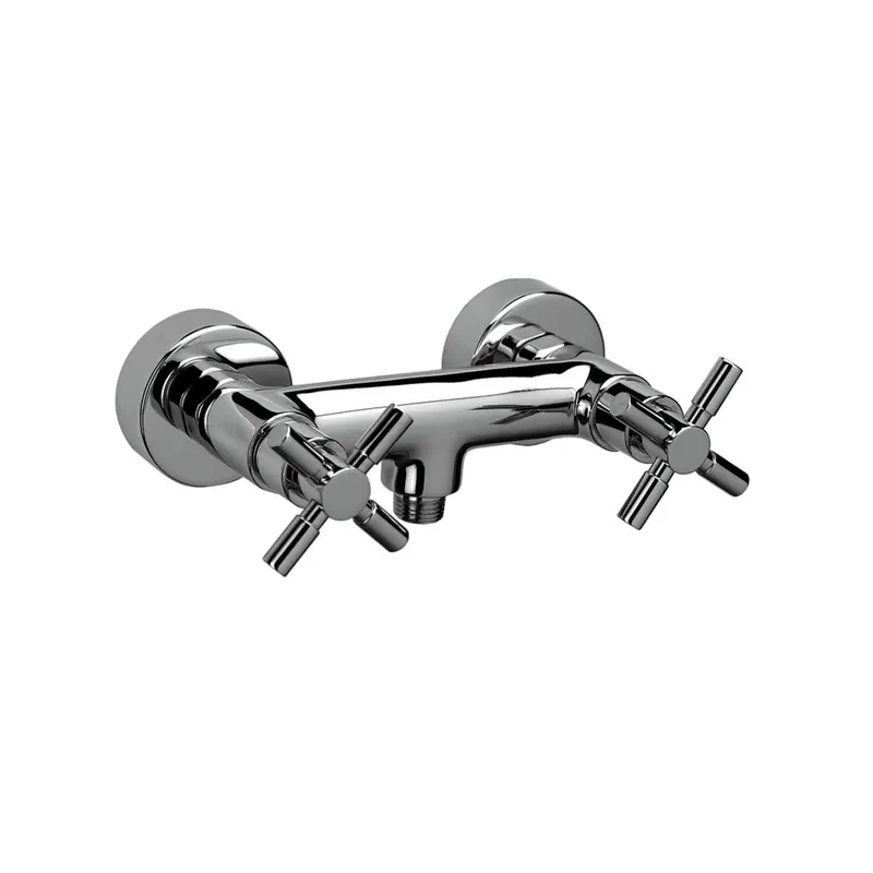 STILO Brausebatterie Aufputz Chrom