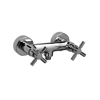 STILO Brausebatterie Aufputz Chrom – Bild 1