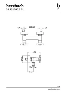STILO Brausebatterie Aufputz Chrom – Bild 2