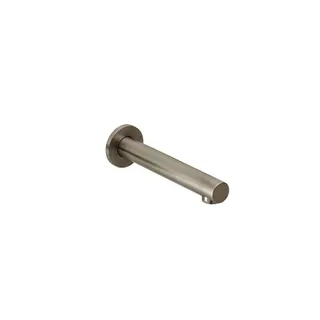 DESIGN iX Wandauslauf 160mm rund gerade Edelstahl