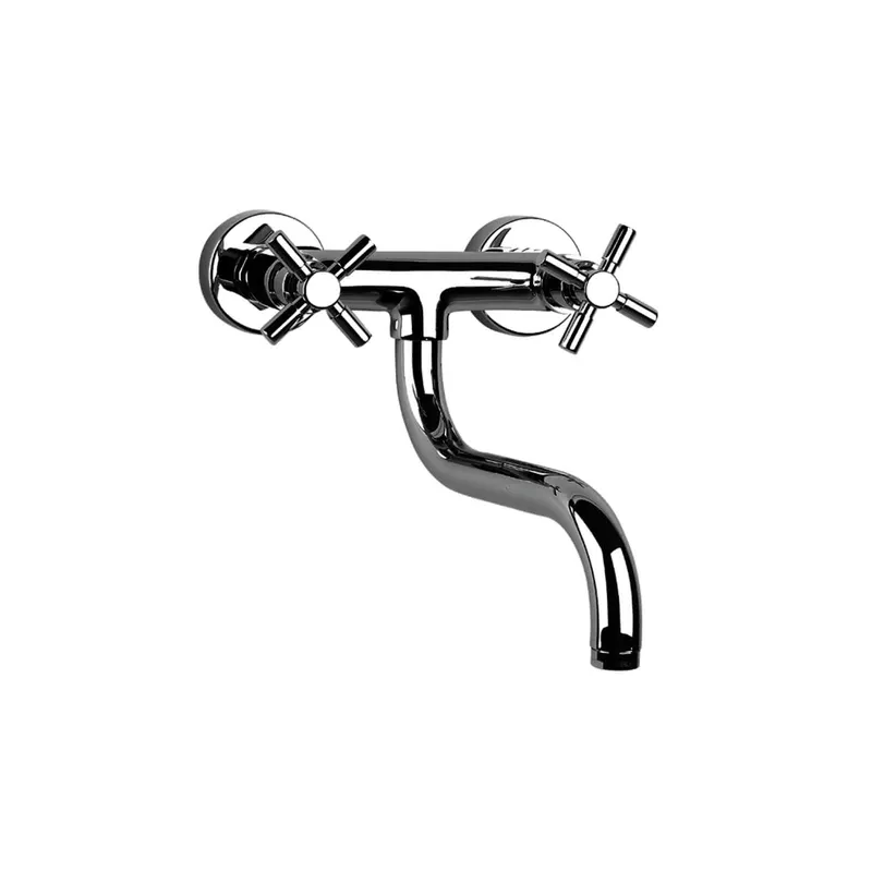 STILO WT-Wandbatterie Aufputz Chrom