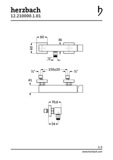 NEO CASTELL Brausebatterie Aufputz Chrom – Bild 2
