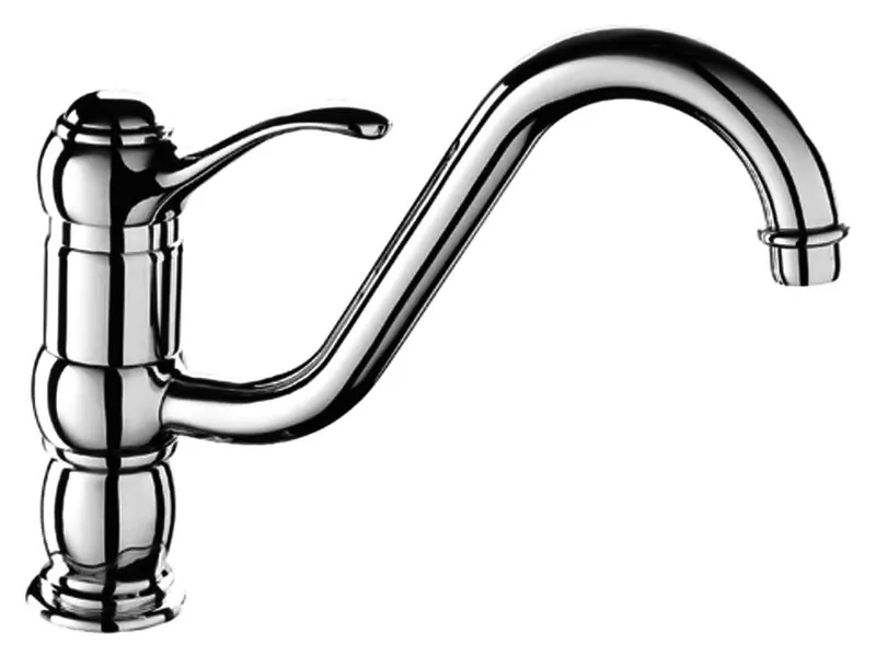 EPOCA Spültisch-Einlochbatterie Chrom