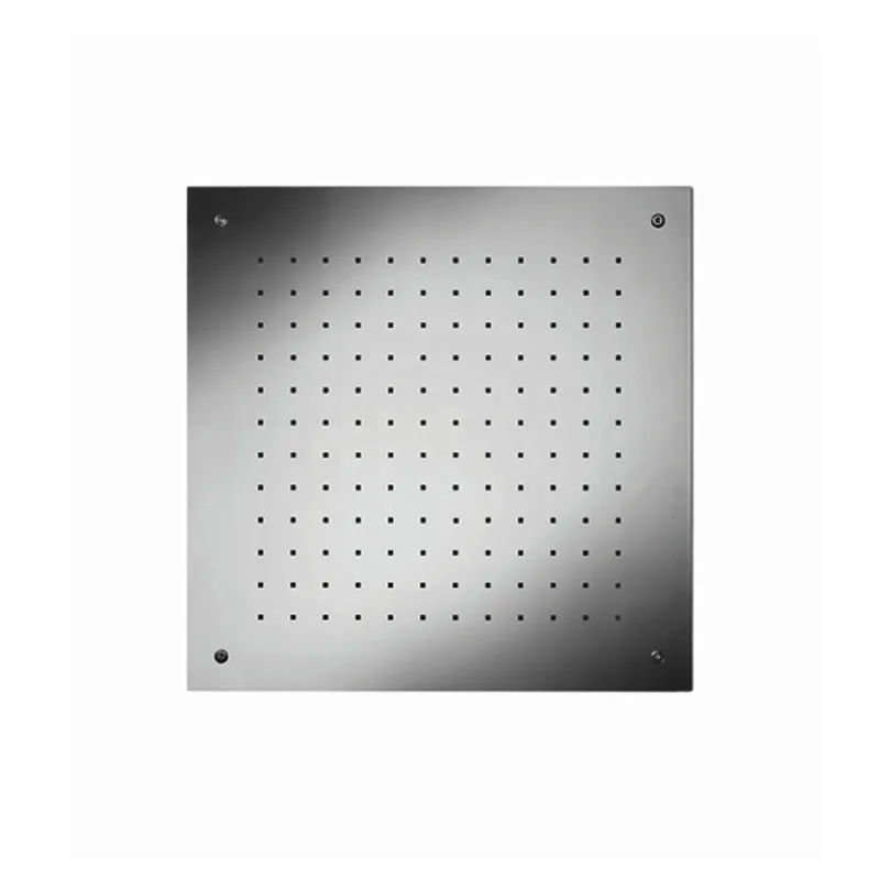 LIVING SPA Deckeneinbau-Regenbrause 500x500mm poliert