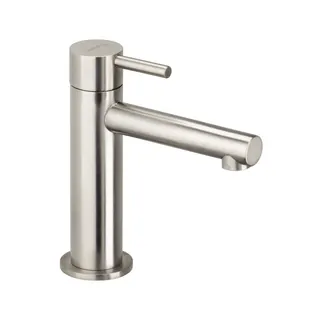 DESIGN iX WT-Einlochbatterie S-Size ohne Ablauf Edelstahl