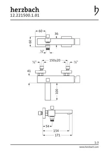 NEO CASTELL Wannenbatterie Aufputz Chrom – Bild 2