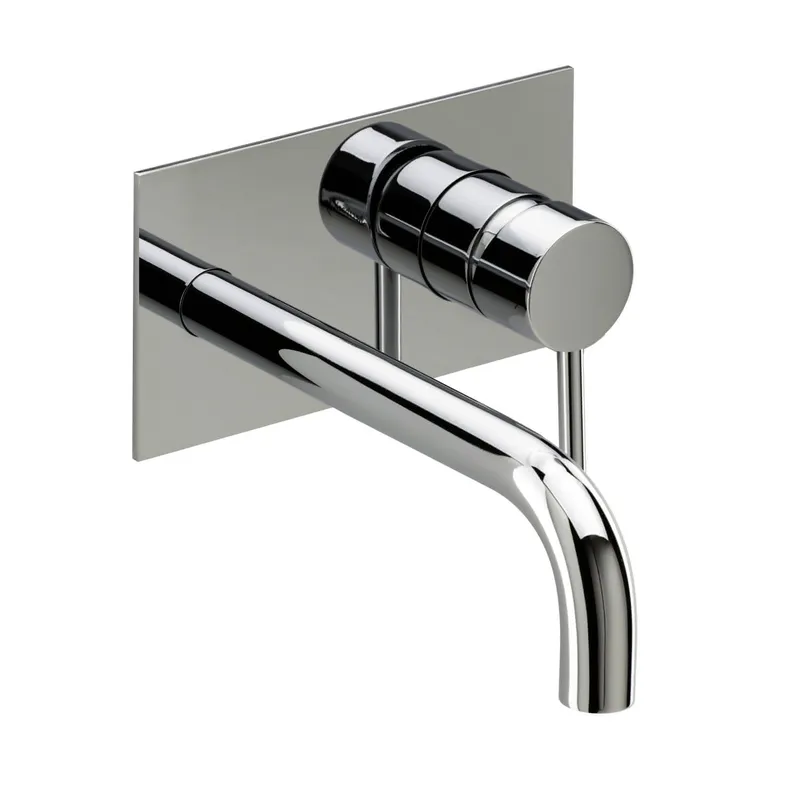 NANO Waschtisch-Wandbatterie Farbset 210mm 1 Blende Chrom