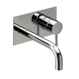 NANO Waschtisch-Wandbatterie Farbset 210mm 1 Blende Chrom