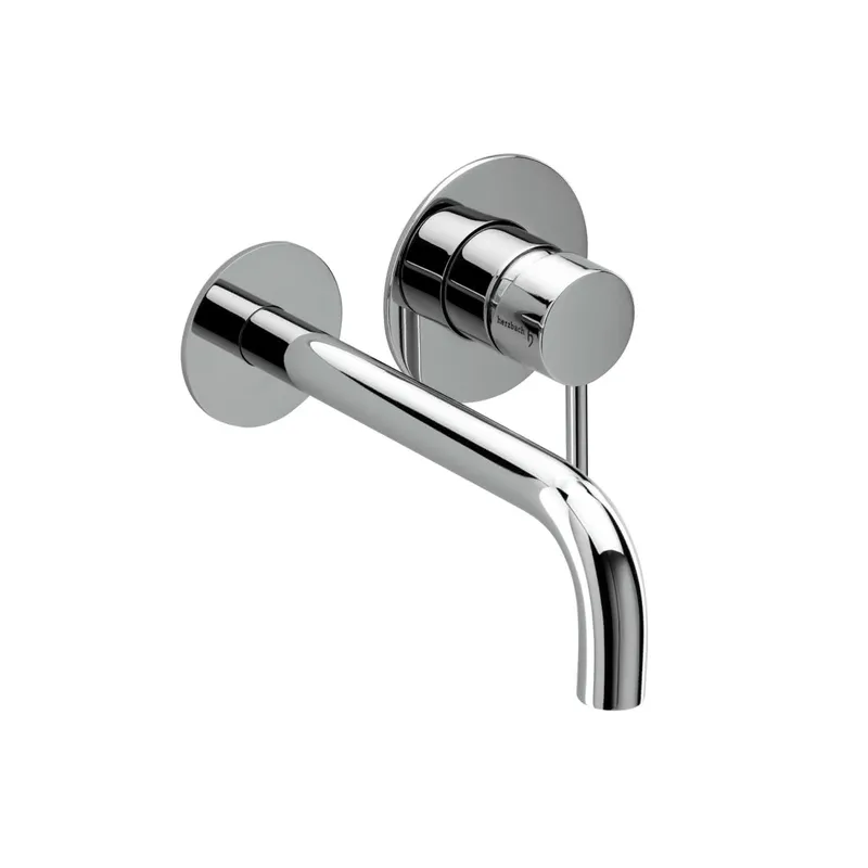NANO Waschtisch-Wandbatterie Farbset 210mm 2 Blenden Chrom