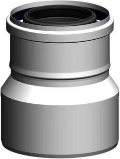 comfort-Reduktion D100/150-DN80/125 zentrisch Nr. 1225CBS