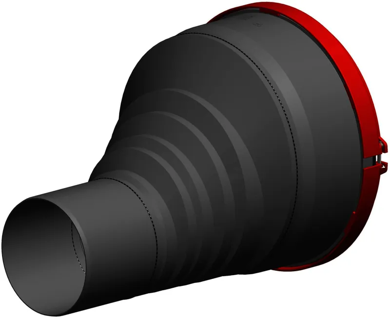 comfort-Erweiterung D125-DN250 exzentrisch Nr. 9108CBS