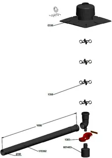 comfort-SV-Schacht-Set DN60 Nr. 0373CBS – Bild 2