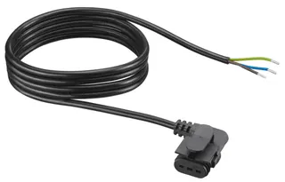 OVENTROP-Ersatz-Netzanschlusskabel mit Winkelstecker für WILO PARA