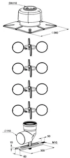 MHG Basis-Set Schacht D110-DN 110 – Bild 2