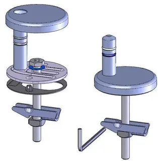 HARO SoftClose Scharnier C4602G Edelstahl